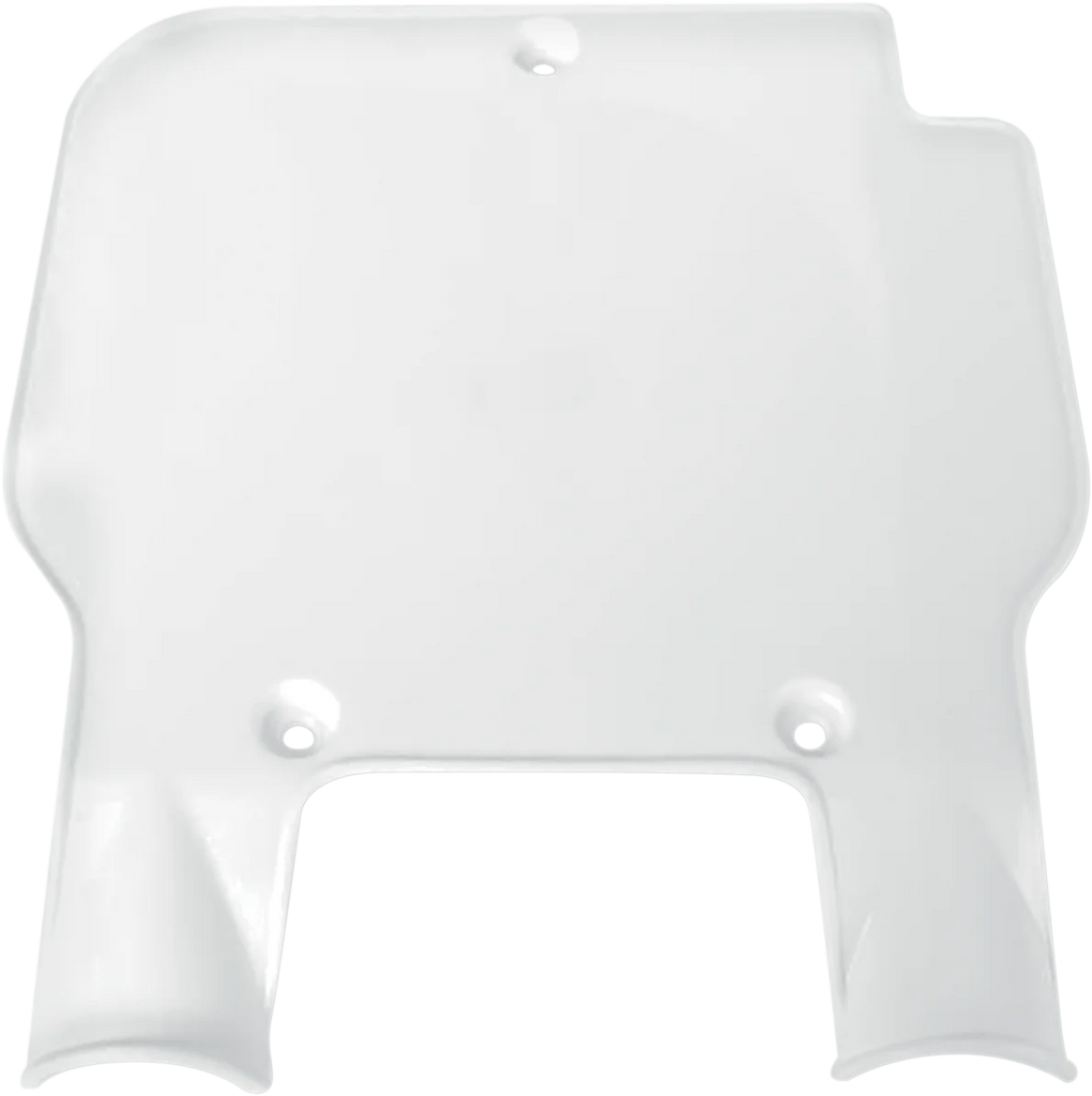 UFO Front Number Plate - White - Main Product View