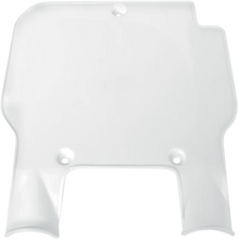 Load image into Gallery viewer, UFO Front Number Plate - White - Main Product View