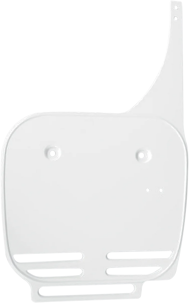 UFO Front Number Plate - White - Main Product View