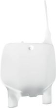 Load image into Gallery viewer, UFO Front Number Plate - White - Main Product View