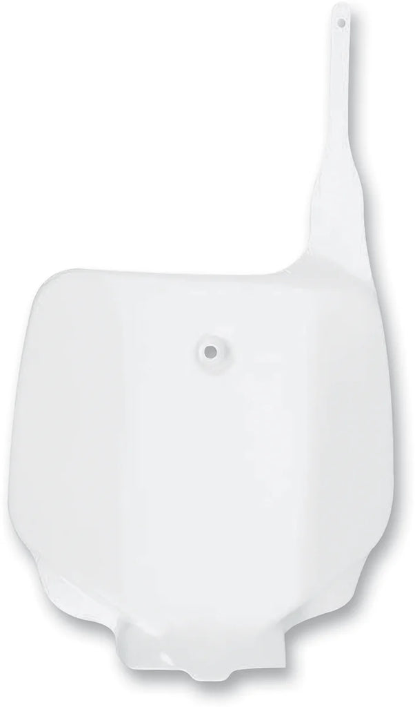 UFO Front Number Plate - White - Main Product View