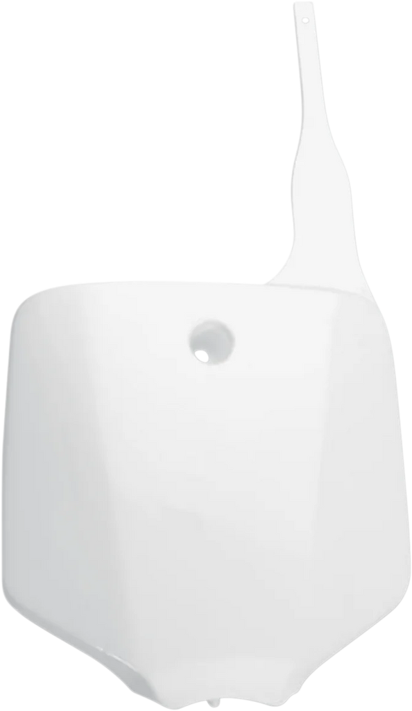 UFO Front Number Plate - White - Main Product View