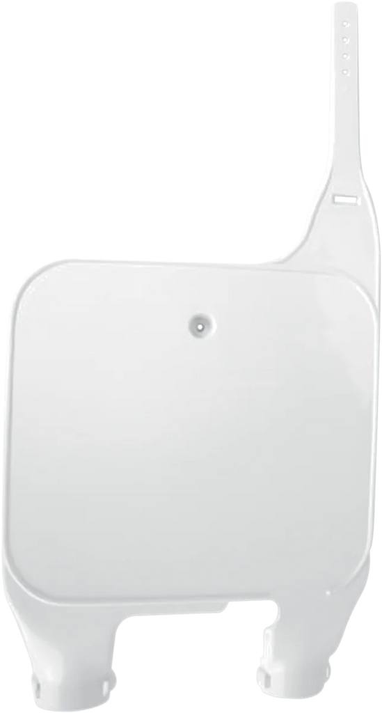 UFO Front Number Plate - White - Main Product View