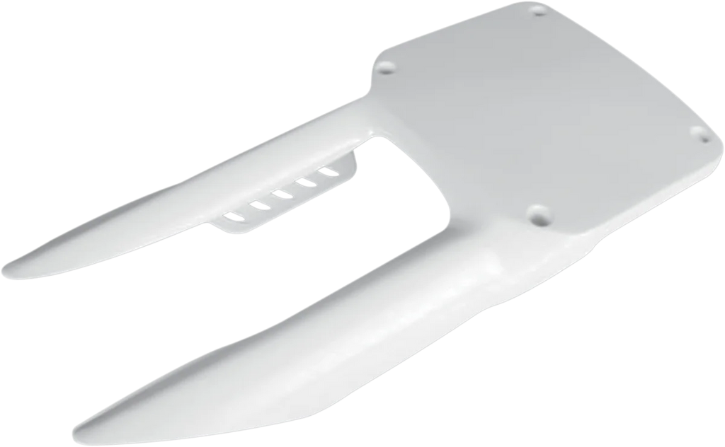 UFO Front Number Plate - White - Main Product View