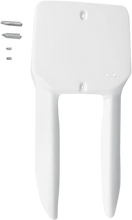 Load image into Gallery viewer, UFO Front Number Plate - White - Side View