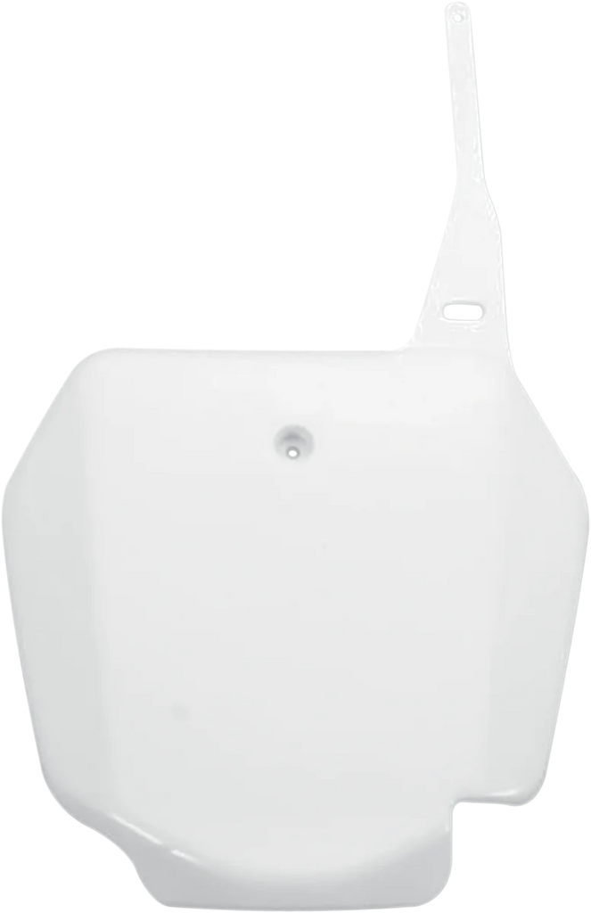 UFO Front Number Plate - White - Main Product View