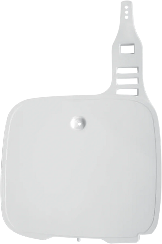 UFO Front Number Plate - White - Main Product View