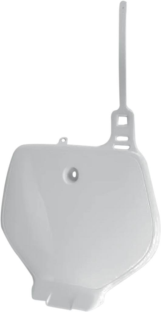 UFO Front Number Plate - White - Main Product View