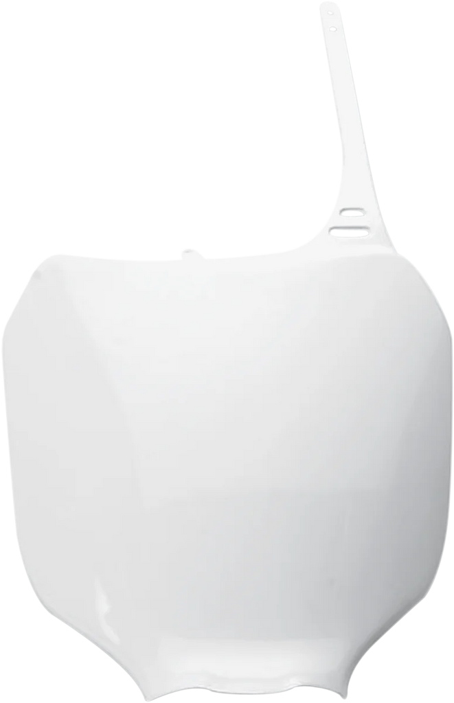 UFO Front Number Plate - White - Main Product View