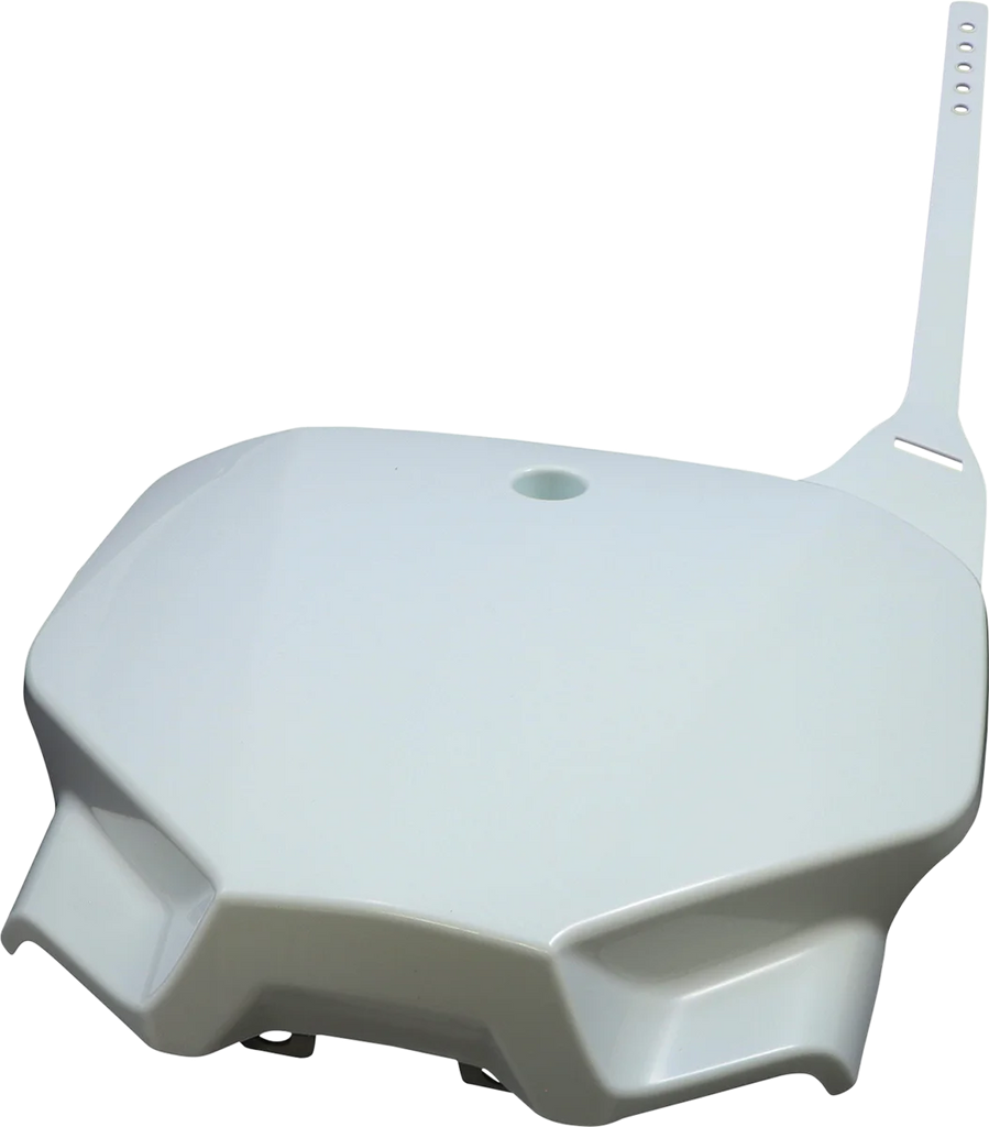 UFO Front Number Plate - White - Honda - Main Product View