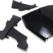 Load image into Gallery viewer, UFO Front Number Plate - With Extension - Black - Main Product View