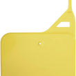 Load image into Gallery viewer, UFO Front Number Plate - Yellow - Main Product View