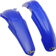 Load image into Gallery viewer, UFO Front and Rear MX Fender Kit - Blue - YZ 125/250 - Main Product View