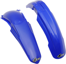 Load image into Gallery viewer, UFO Front and Rear MX Fender Kit - Blue - YZ 125/250 - Main Product View