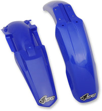 Load image into Gallery viewer, UFO Front and Rear MX Fender Kit - Blue - YZ 85 - Main Product View