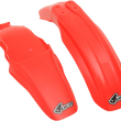 Load image into Gallery viewer, UFO Front and Rear MX Fender Kit - Blue - YZ 85 - Side View
