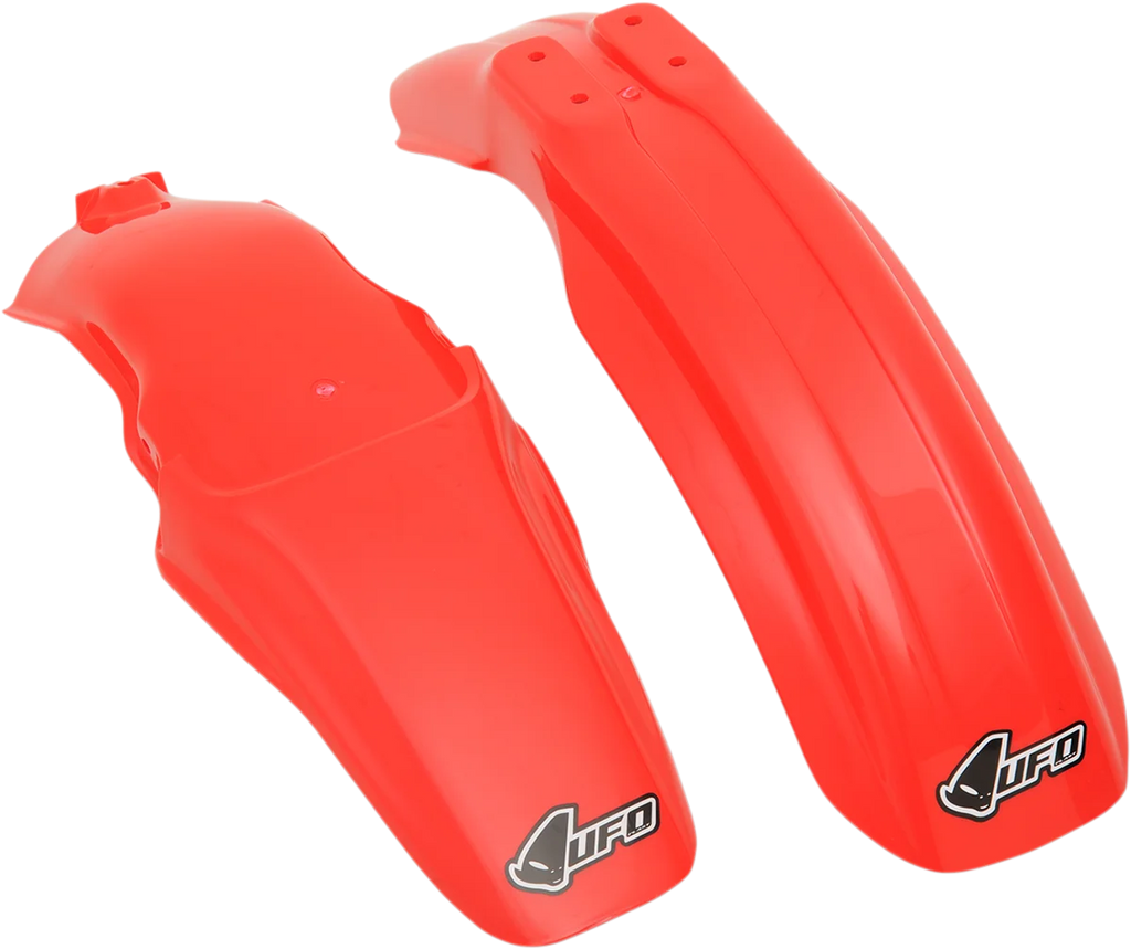 UFO Front and Rear MX Fender Kit - Blue - YZ 85 - Side View