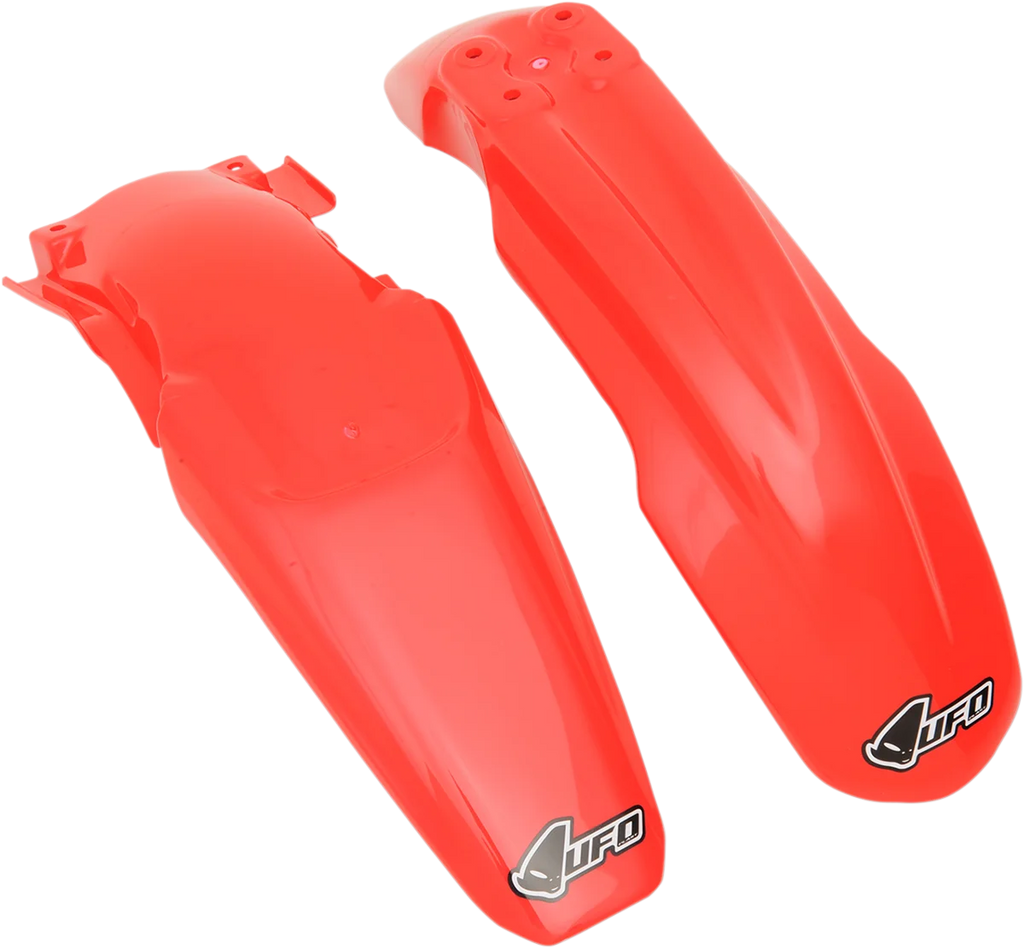 UFO Front and Rear MX Fender Kit - OEM Red - CRF150R - Main Product View