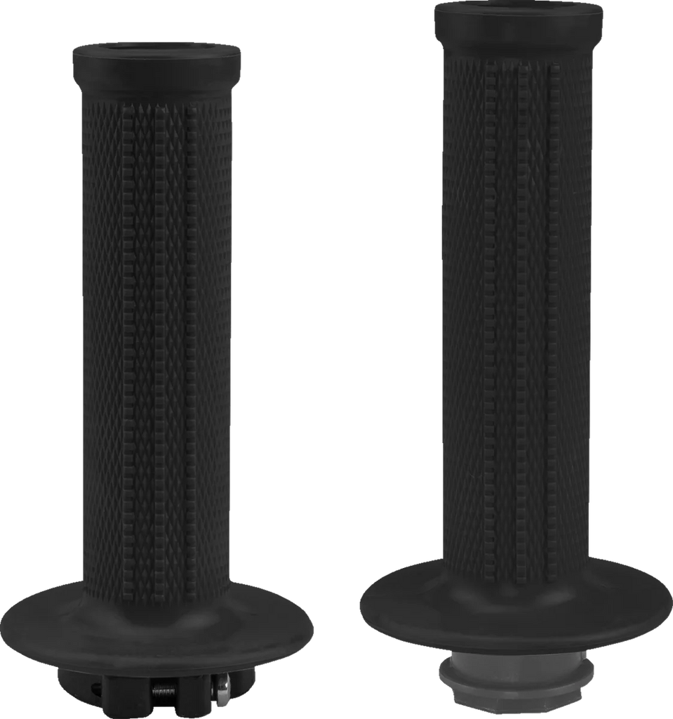 UFO Grips - Lock-On - Black - Side View