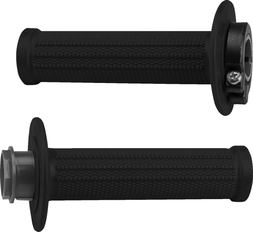 UFO Grips - Lock-On - Black - Back View
