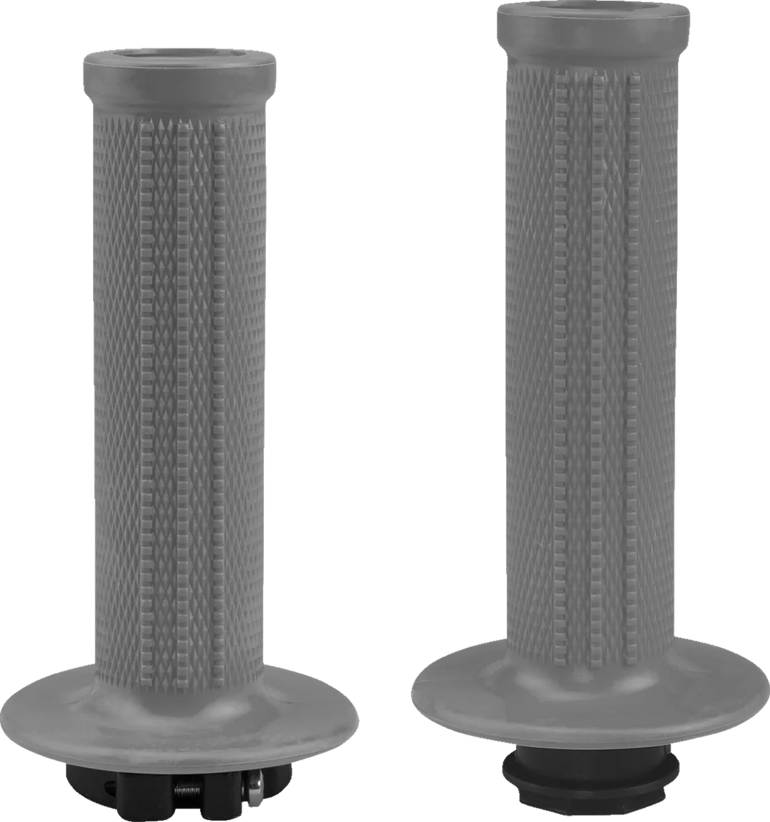 UFO Grips - Lock-On - Gray - Side View