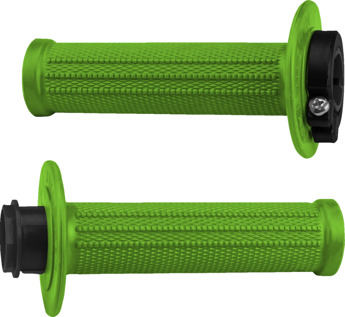 UFO Grips - Lock-On - Green - Back View