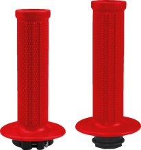 Load image into Gallery viewer, UFO Grips - Lock-On - Red - Side View