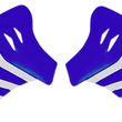 Load image into Gallery viewer, UFO Handguards - MX Claw - Blue - Main Product View
