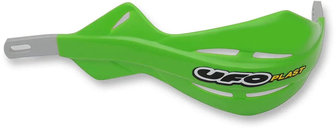 UFO Handguards w/ Aluminum - Red - Side View