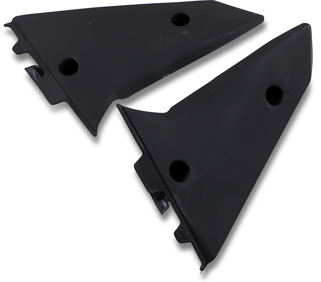 UFO Lower Radiator Shrouds - Black - Main Product View