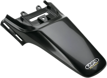 Load image into Gallery viewer, UFO MX Rear Fender - Black - Main Product View
