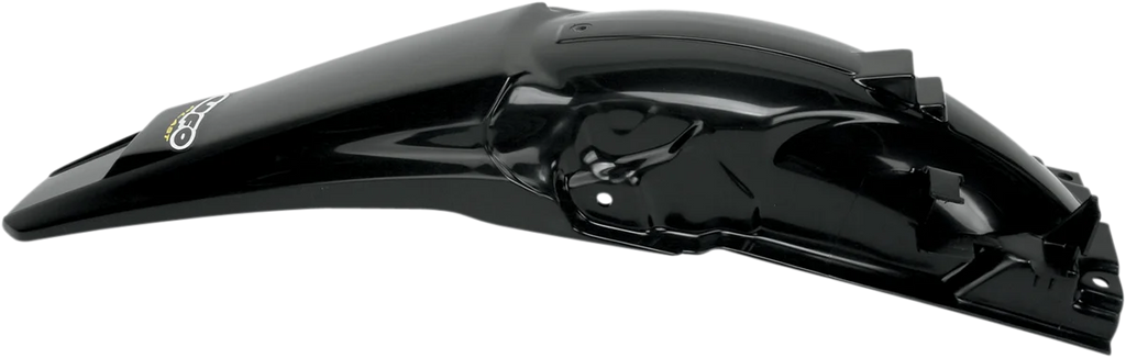 UFO MX Rear Fender - Black - Main Product View