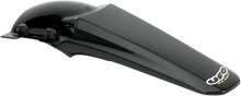 Load image into Gallery viewer, UFO MX Rear Fender - Black - Main Product View