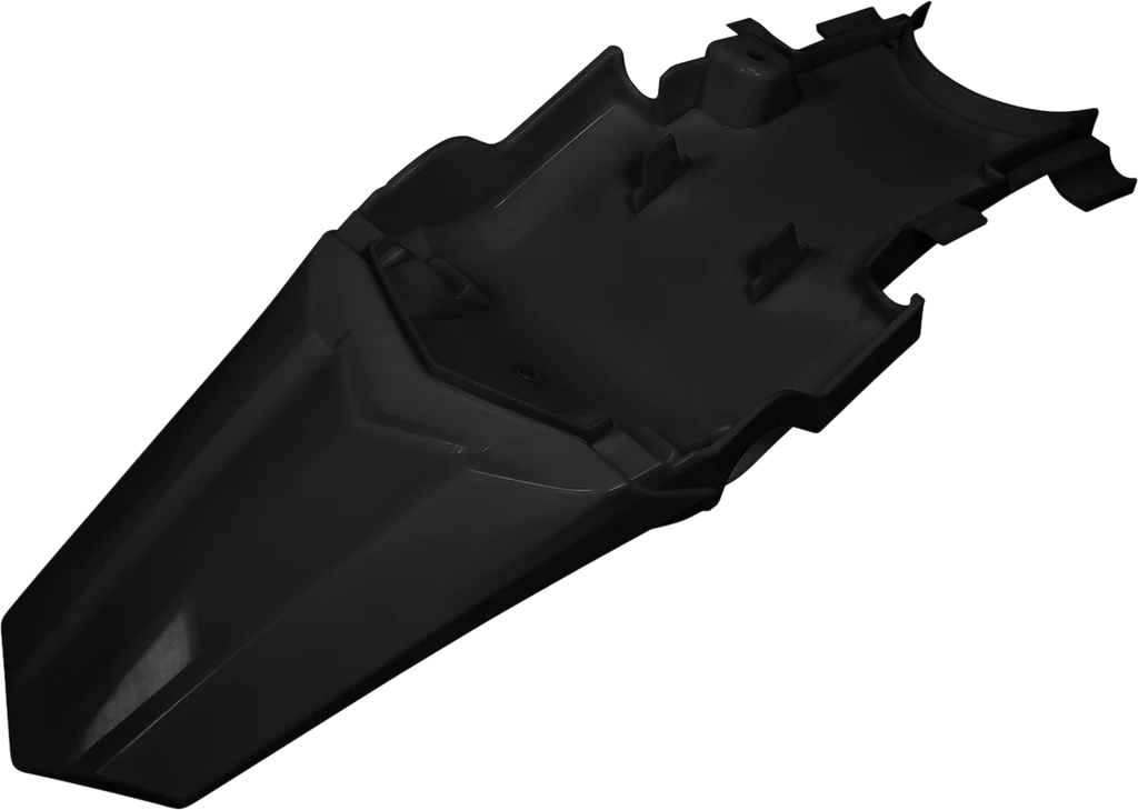 UFO MX Rear Fender - Black - Main Product View