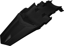 Load image into Gallery viewer, UFO MX Rear Fender - Black - Main Product View