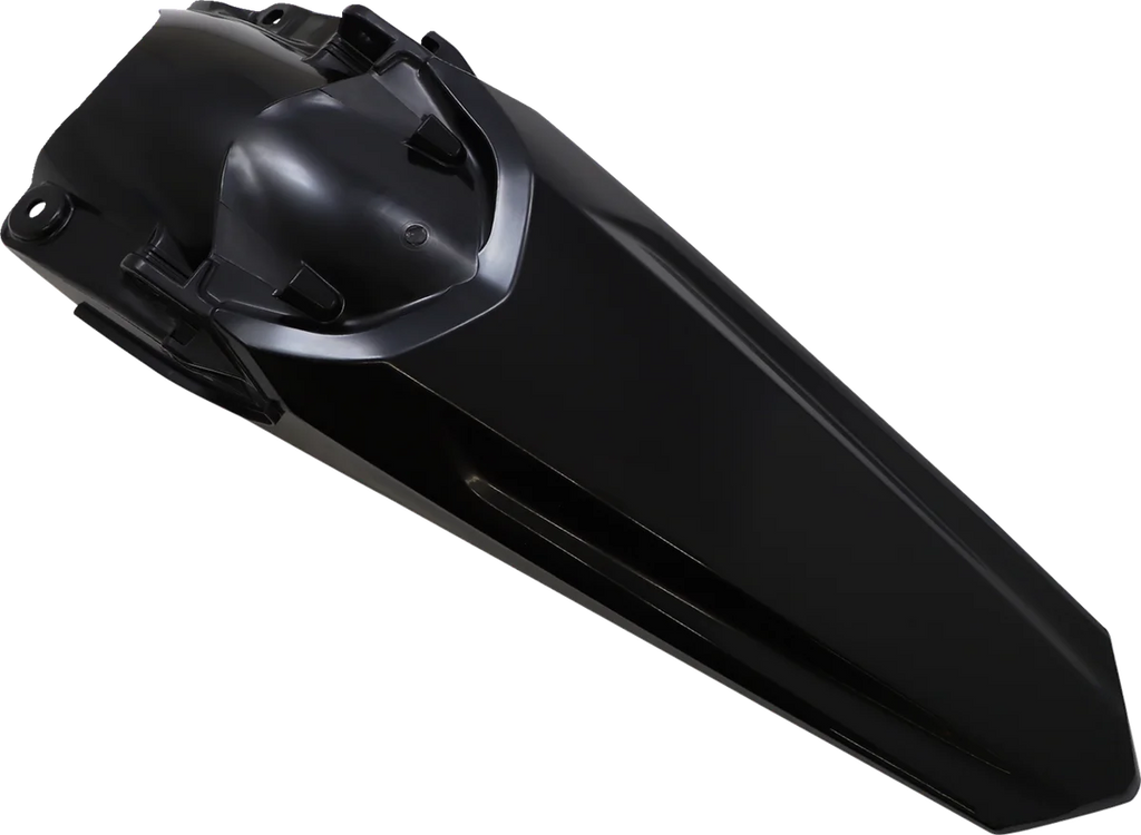 UFO MX Rear Fender - Black - Main Product View