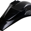 Load image into Gallery viewer, UFO MX Rear Fender - Black - Main Product View