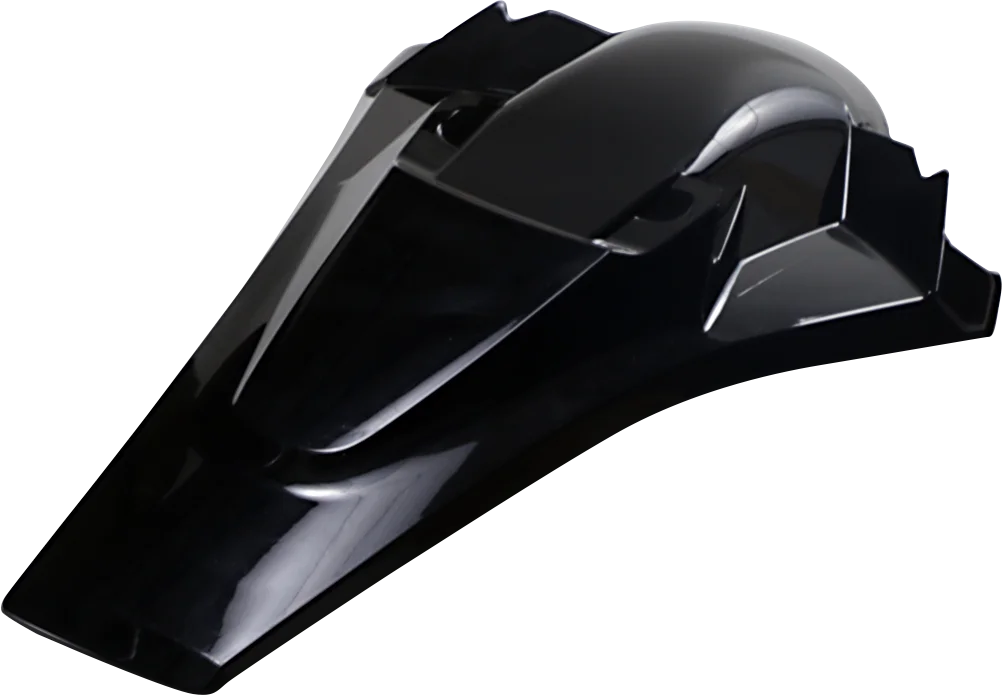 UFO MX Rear Fender - Black - Main Product View
