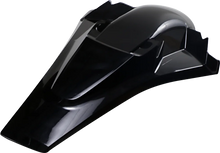 Load image into Gallery viewer, UFO MX Rear Fender - Black - Main Product View