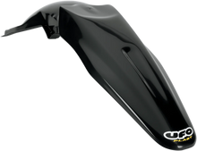 Load image into Gallery viewer, UFO MX Rear Fender - Black - Main Product View