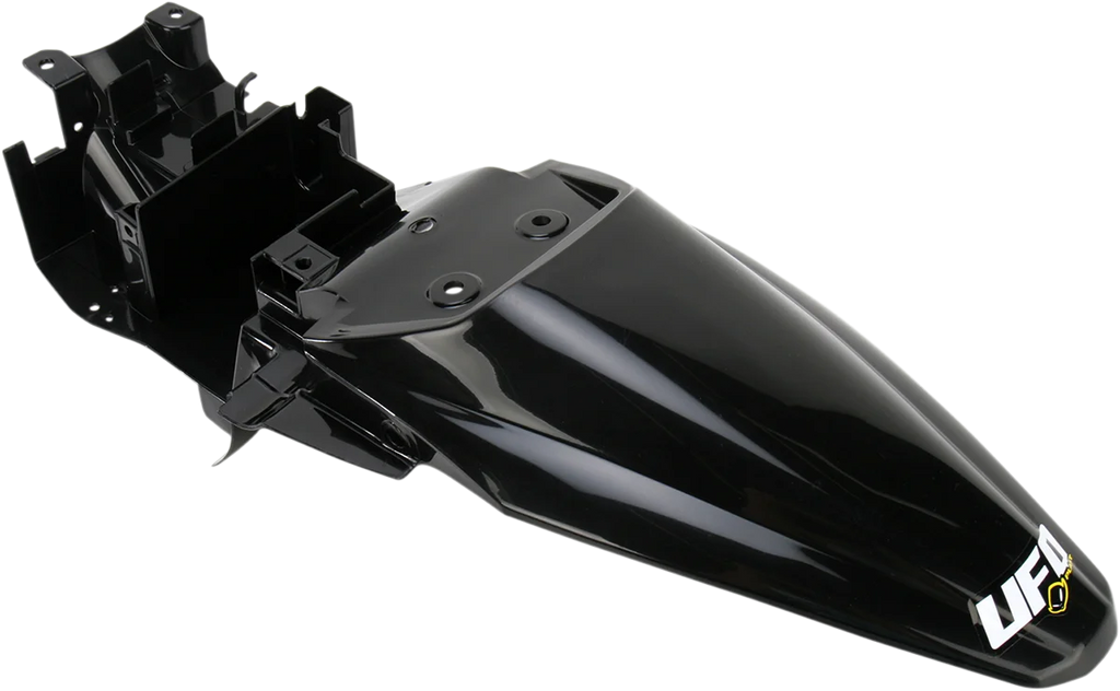 UFO MX Rear Fender - Black - Main Product View