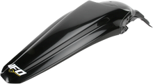 Load image into Gallery viewer, UFO MX Rear Fender - Black - Main Product View