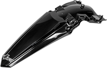 Load image into Gallery viewer, UFO MX Rear Fender - Black - Main Product View