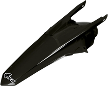 Load image into Gallery viewer, UFO MX Rear Fender - Black - Main Product View