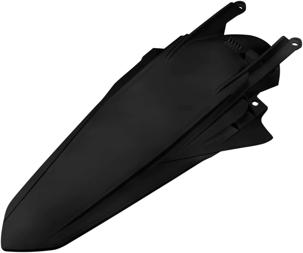 UFO MX Rear Fender - Black - Main Product View
