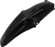 Load image into Gallery viewer, UFO MX Rear Fender - Black - Main Product View