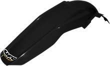 Load image into Gallery viewer, UFO MX Rear Fender - Black - Main Product View