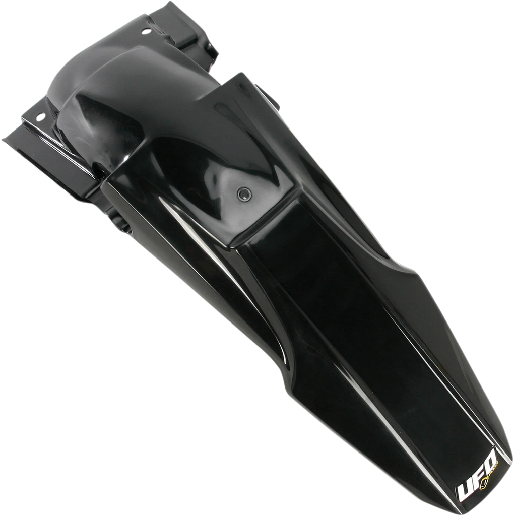 UFO MX Rear Fender - Black - Main Product View