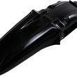 Load image into Gallery viewer, UFO MX Rear Fender - Black - Main Product View