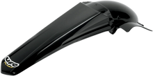 Load image into Gallery viewer, UFO MX Rear Fender - Black - Main Product View
